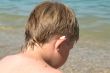 boy on the beach