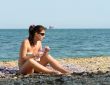 Woman on the Beach
