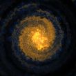Rotating galaxy