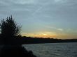 Sun Sets on Lake