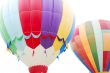 Flying Hot air balloons