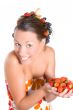 Cheeky fruit girl
