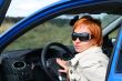 Woman and a car