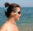 butterfly on the face