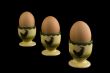 Yellow egg-cups