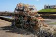 Lobster pots at Seahouses