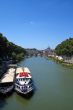 boats on river tiber