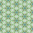 Retro flower pattern
