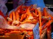 Fresh Crab Legs For Sale In Market