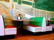Vinyl Booth in Cafe