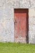 old wooden door