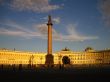 Sunset sky on St.-Petersburg