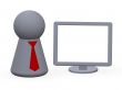 blank monitor