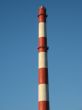 a striped chimney-stalk