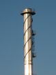 a metallic chimney-stalk