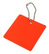 blank red price tag