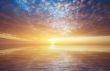 abstract sunset background