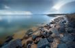 peacuful rocky shore