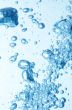 fresh water with bubbles