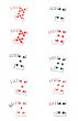 all poker hands on white