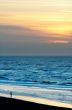 sunset on the beach