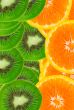 colorful abstract fruit background