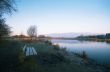 landscape in the morning