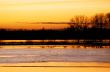orange sunset background