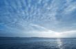 blue sunset background