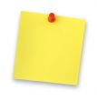 adhesive note