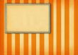 frame on retro background