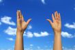 Hands up
