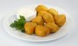 Battered turnip-rooted cabbage.