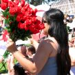 Thai rose seller