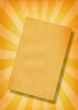 paper against retro background