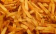 French fries background