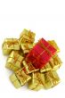stack of christmas gifts