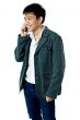 On the phone