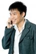 On the phone