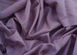 close-up of creased purple satin
