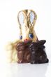 Curious chocolate bunny