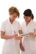 Two young nurses