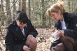 Investigating a crime scene