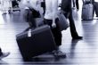 people traveling at the airport