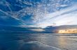 Beautiful sunset on the beach