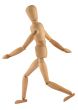 running figure