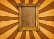 frame on retro background
