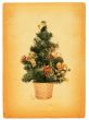 retro christmas tree