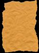 torn out wrapping paper