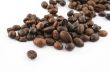 coffee beans on white